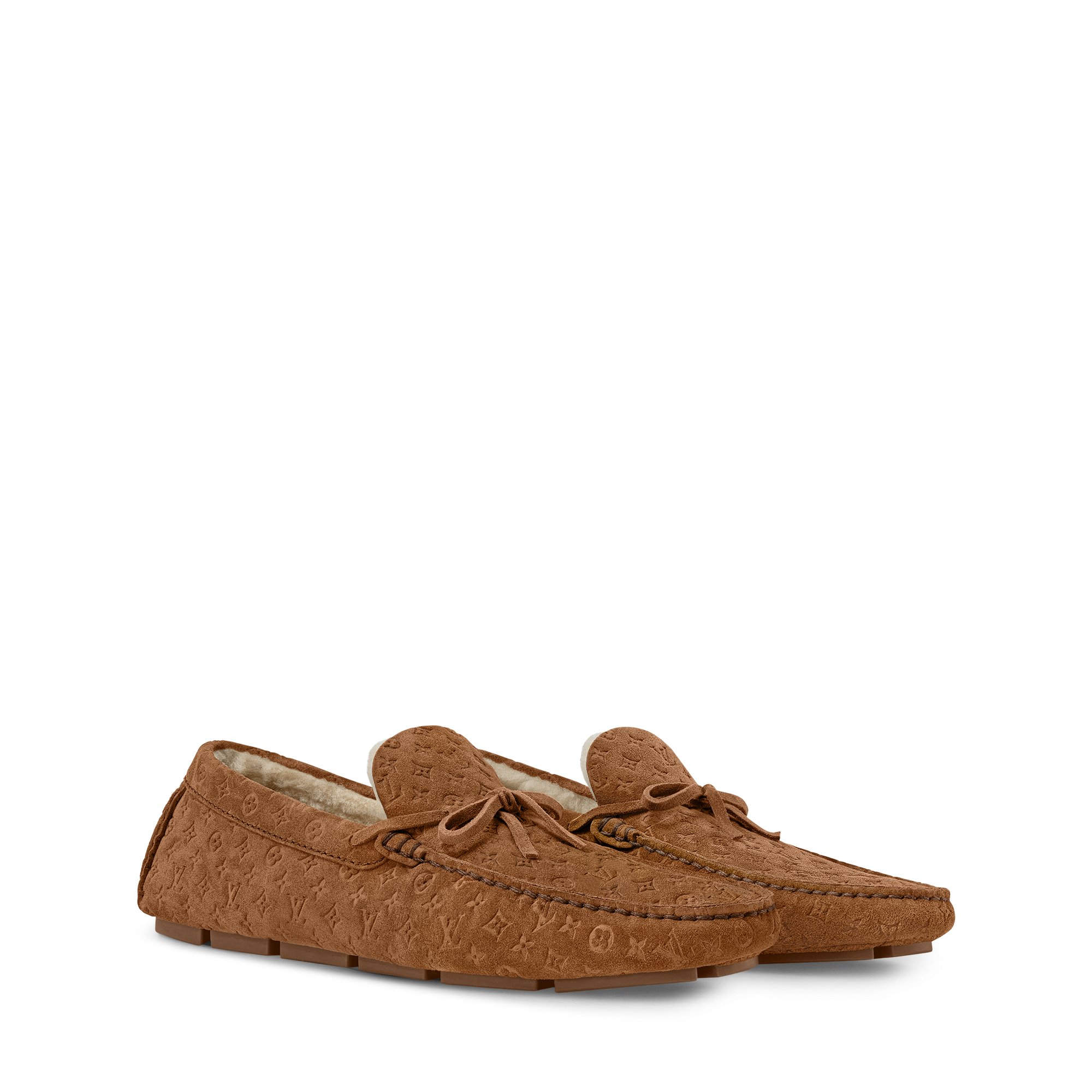 Mocassim LV Driver em Shearling - Sapatos | LOUIS VUITTON ®